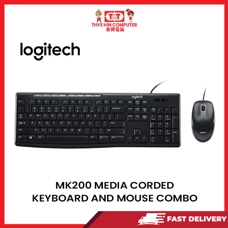 LOGITECH WIRED COMBO MK200 - Image 2