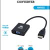 HOC CONVERTOR HDMI TO VGA WITHOUT AUDIO - Image 3