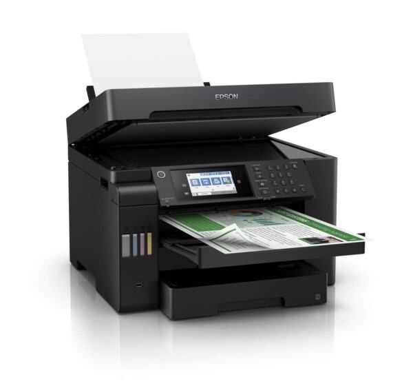 Epson EcoTank L15150 Print, Scan, Copy, Fax, ADF, Auto Duplex,WiFi,Network A3 Printer, Black, Medium - Image 4