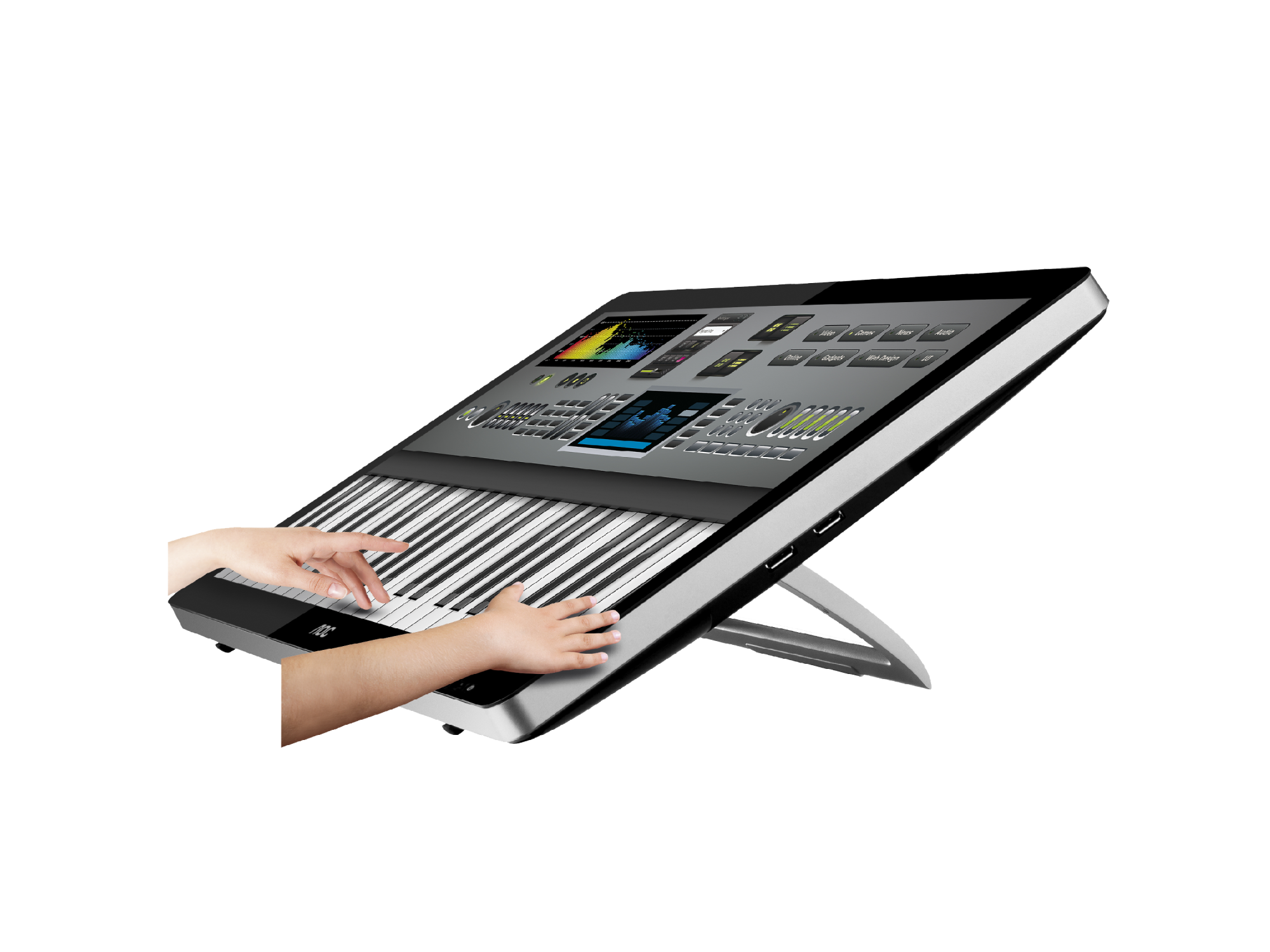 22" AOC FULL TOUCH MONITOR E2272PWUT - Image 6
