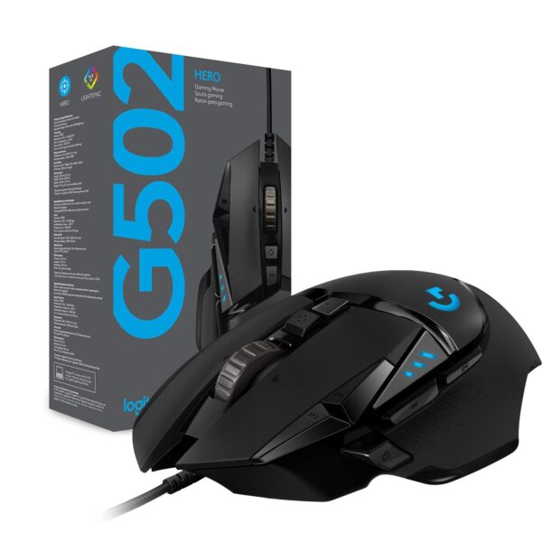 LOGITECH HERO WIRED GAMING MOUSE G502