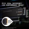 Western Digital WD Black SN770 NVMe 500GB, Upto 5000MB/s, 5Y Warranty, PCIe Gen 3 NVMe M.2 (2280), Gaming Storage, Internal Solid State Drive - Image 4
