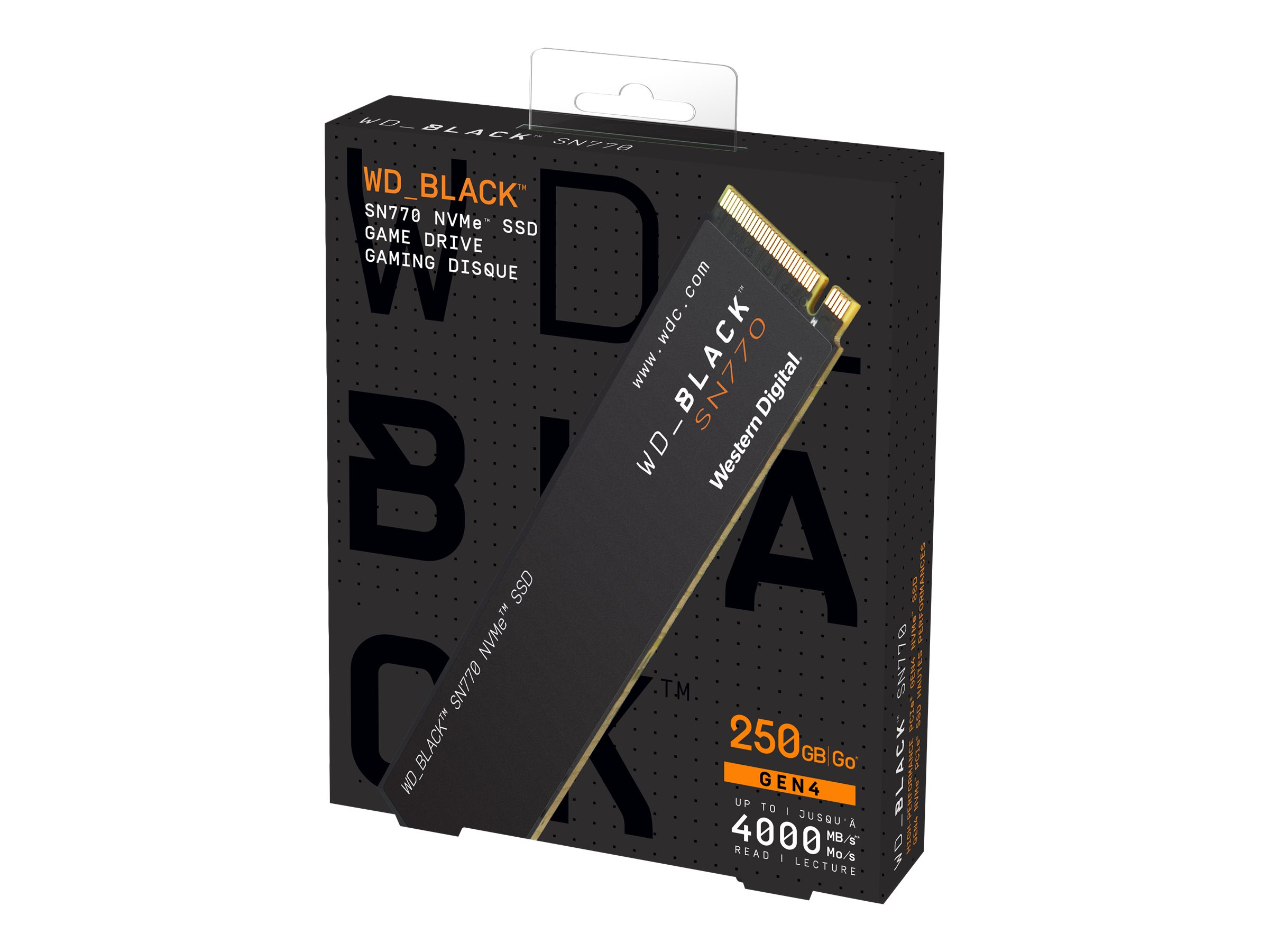 SSD WD BLACK SN770 NVME 250GB