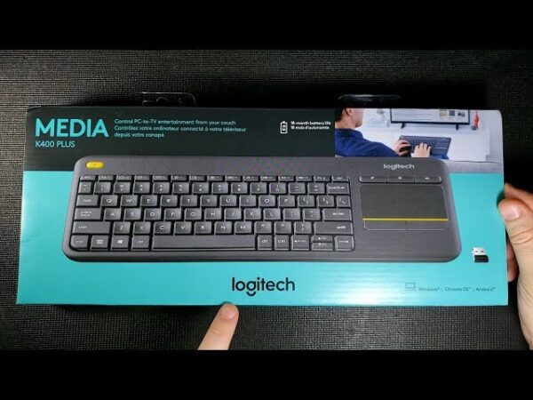 LOGITECH WIRELESS TOUCH KEYBOARD K400 PLUS