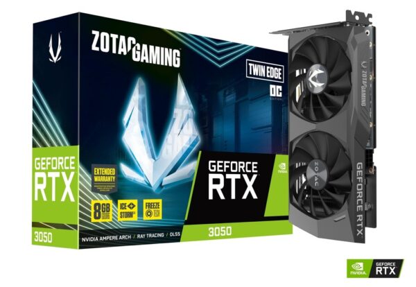 ZOTAC RTX3060 TWIN EDGE OC 12GB D6 GRAPHICS CARD