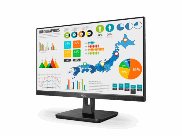 22" AOC IPS MONITOR 22E2H - Image 3