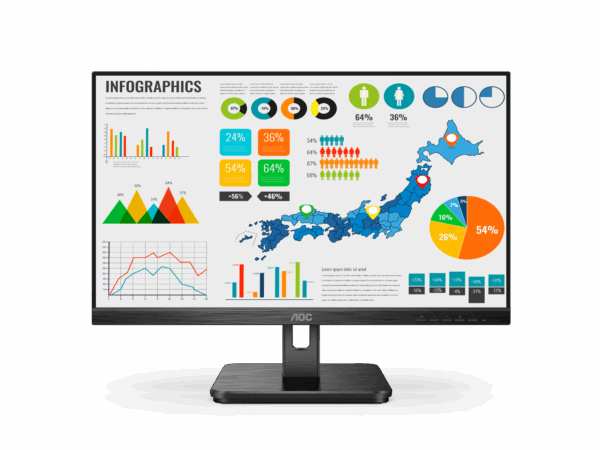 22" AOC IPS MONITOR 22E2H