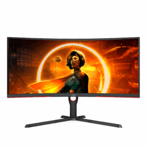 34" AOC VA PANEL GAMING MONITOR CU34G3S/BK