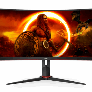 34" AOC VA PANEL GAMING MONITOR CU34G2XP/BK
