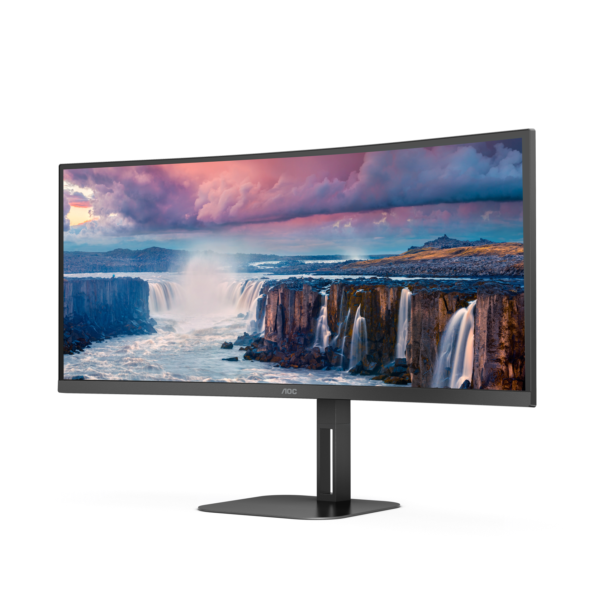 34" AOC CURVED MONITOR CU34V5 - Image 4