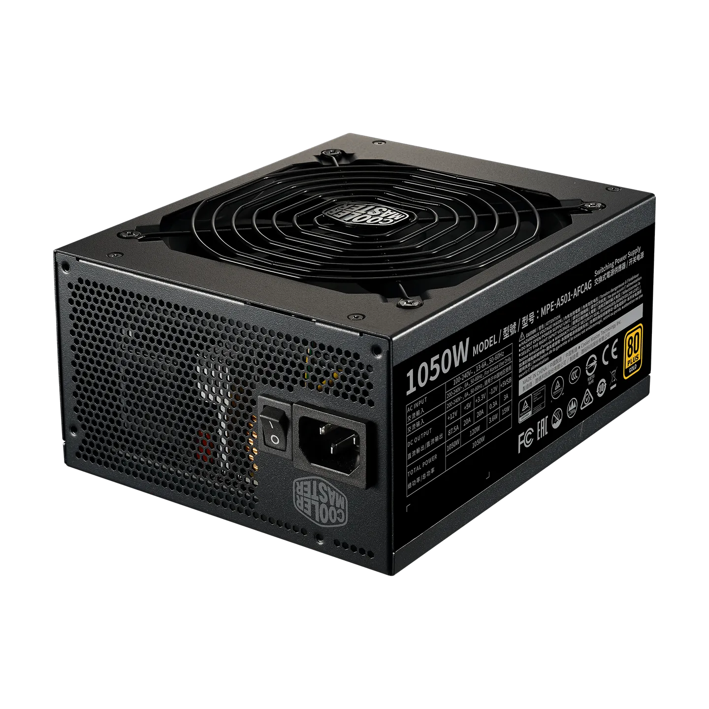 SMPS COOLER MASTER MWE GOLD 1050W V2 - Image 3
