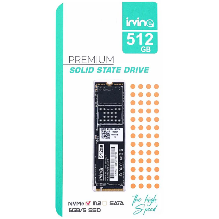 SSD IRVINE NVME 512 GB