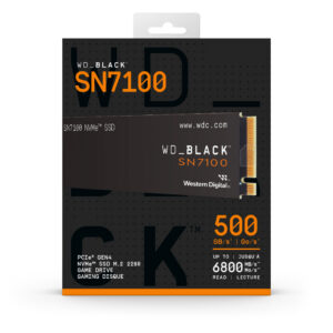 SSD WD BLACK SN7100 NVME  500GB