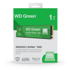 SSD WD GREEN SN3000 NVME 1TB