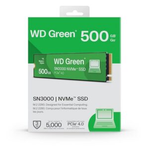 SSD WD GREEN  SN3000 NVME 500GB