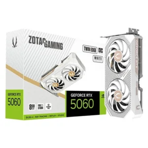 ZOTAC RTX5060 TWIN EDGE OC 8G D7 WHITE GRAPHICS CARD