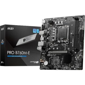MSI PRO B760M-E DDR5